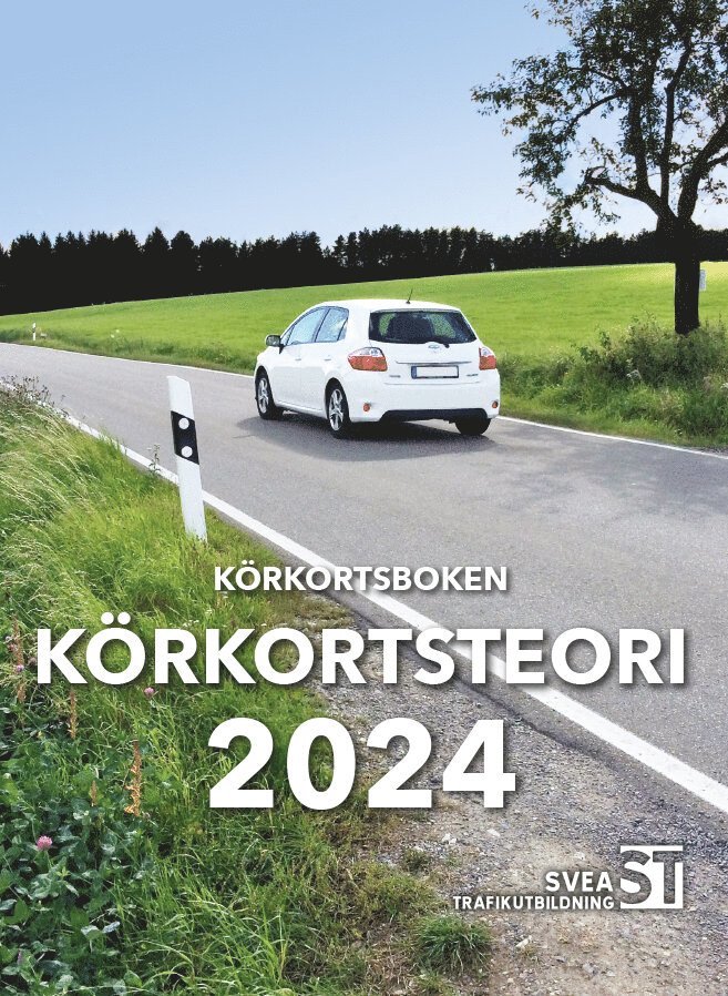 Körkortsboken Körkortsteori 2024, Häftad
