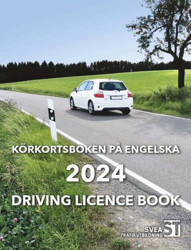 Körkortsboken på Engelska 2024 / Driving licence book, Häftad