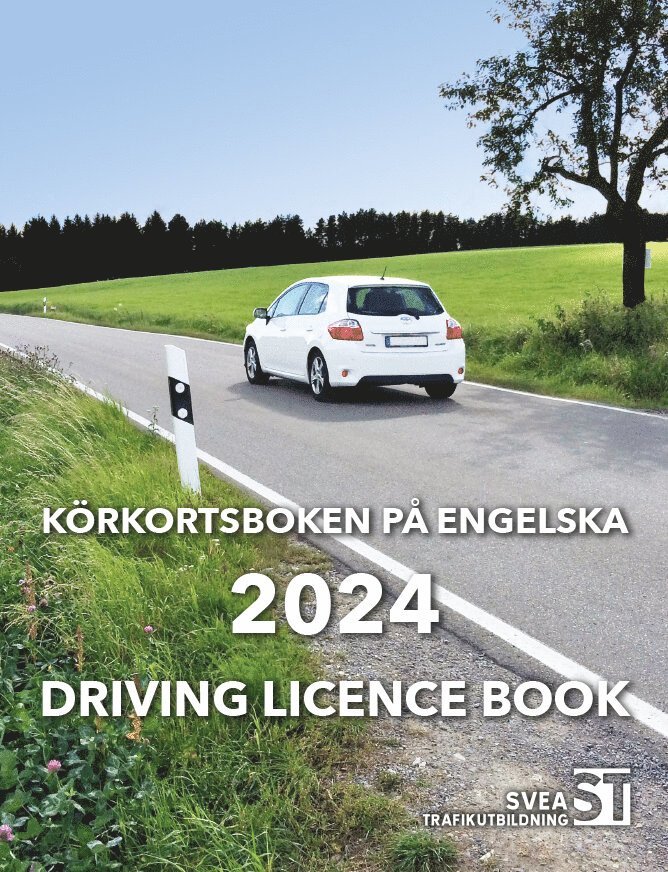 Körkortsboken på Engelska 2024 / Driving licence book 1