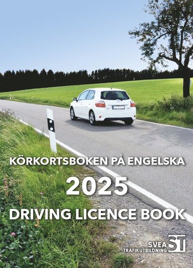 bokomslag Körkortsboken på Engelska 2025 / Driving licence book