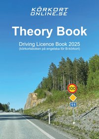 bokomslag Theory Book : Driving Licence Book 2025 (körkortsboken på engelska för B-körkort)