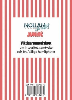 Caroline Engvall - Junior : viktiga samtalskort om integritet och samtycke, Kartonnage