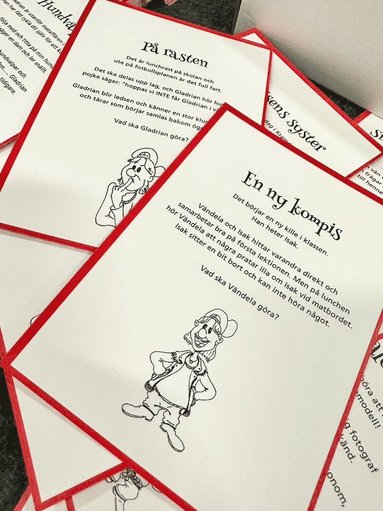 bokomslag Barnen i Kramdalens viktiga samtalskort