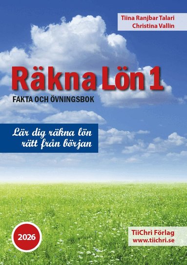 Tiina Ranjbar Talari, Christina Vallin - Räkna Lön 1 - 2026 (bok + digital produkt), Häftad