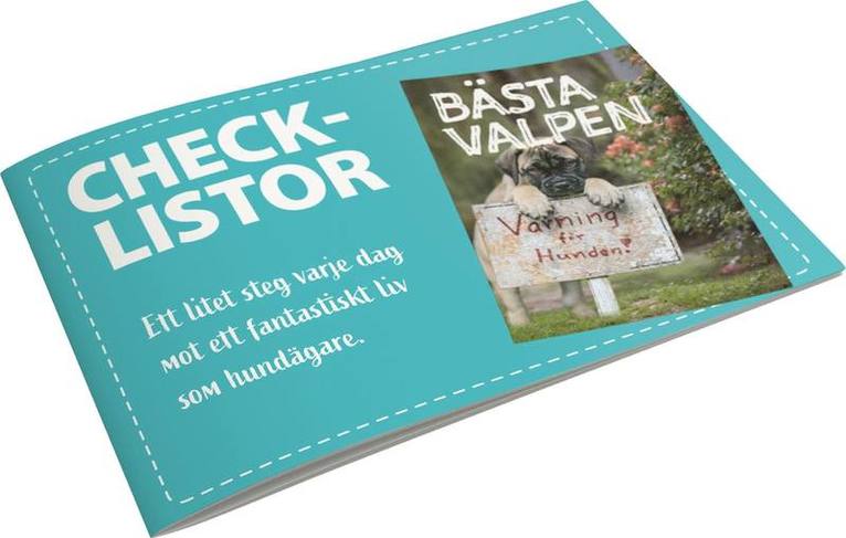 Maria Brandel, Siv Svendsen - Bästa Valpen - Checklistor, Häftad