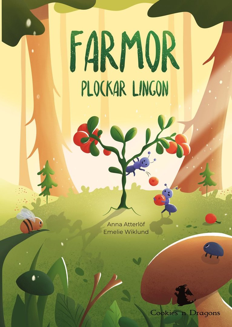 Farmor plockar lingon 1