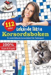 bokomslag Lekande lätta korsordsboken