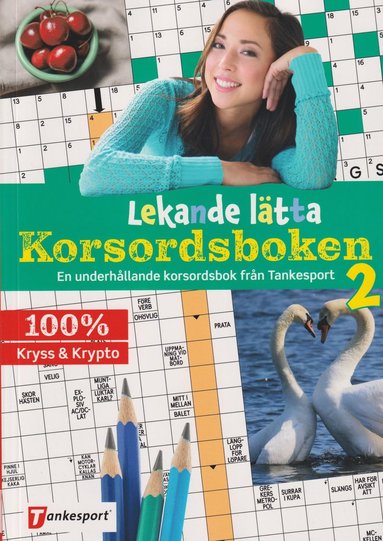 bokomslag Lekande lätta korsordsboken 2