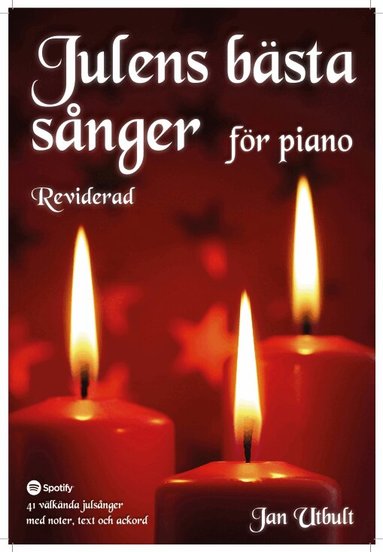 Jan Utbult - Julens bästa sånger för piano, Häftad