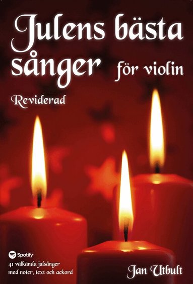 Jan Utbult - Julens bästa sånger för violin Reviderad (med duettstämmor), Häftad