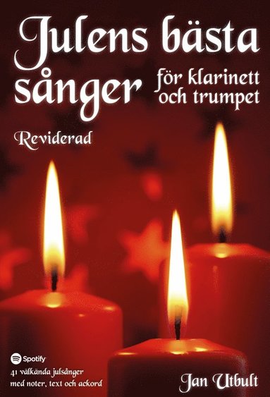 bokomslag Julens bästa sånger för klarinett och trumpet Reviderad (med duettstämmor)