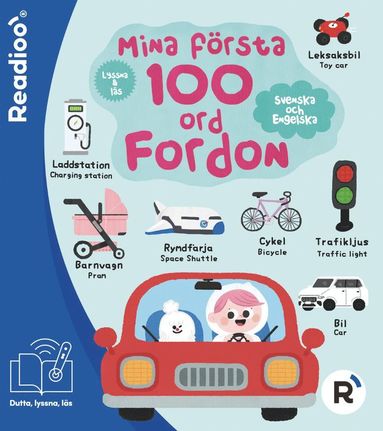 bokomslag Mina första 100 ord: Fordon (Svenska och engelska) - Readioo