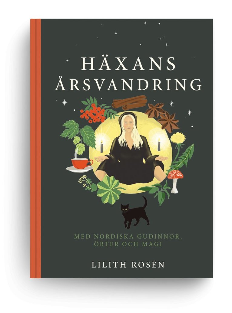 Häxans årsvandring, med nordiska gudinnor, örter och magi 1