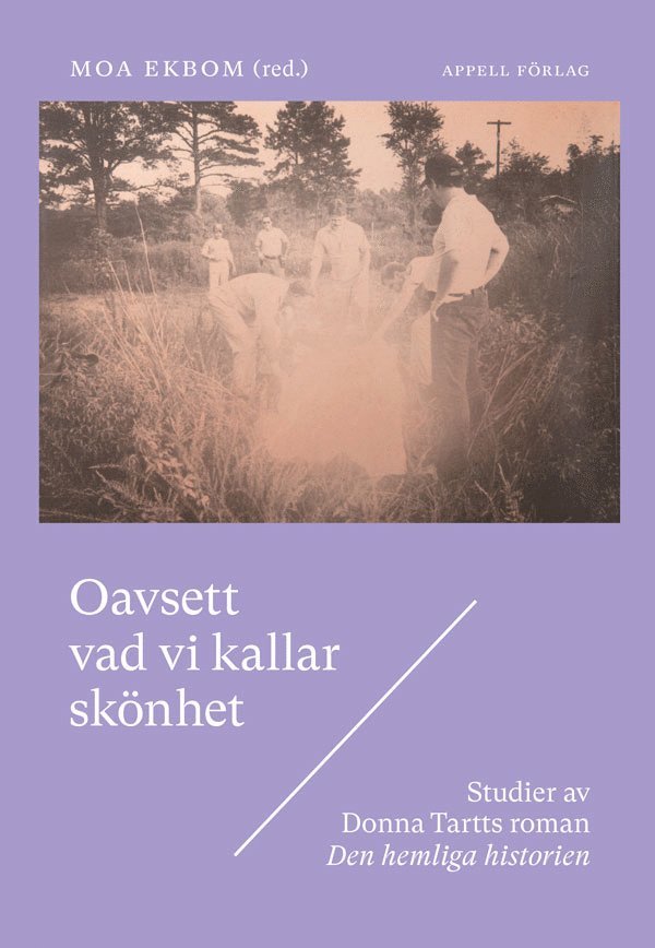 Oavsett vad vi kallar skönhet : studier av Donna Tartts roman Den hemliga historien, Inbunden