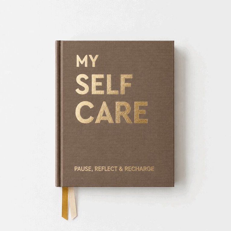 Maria Rossing - My Self Care journal - Brun, Inbunden