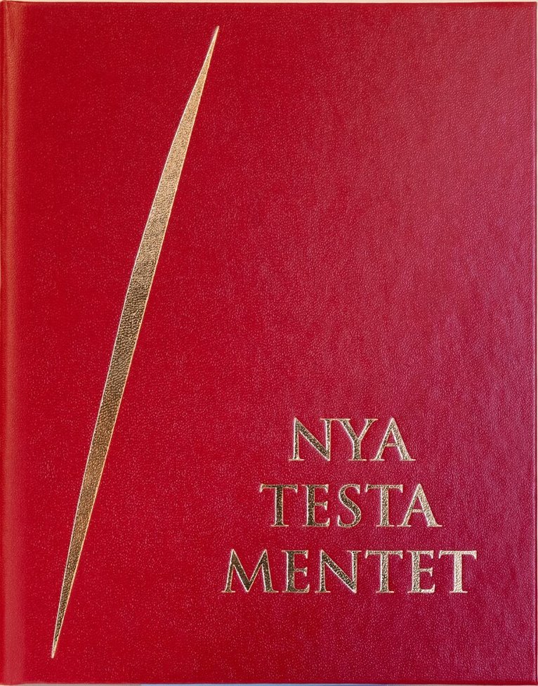 Nya testamentet 2026, röd, Inbunden