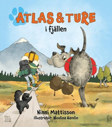 Ninni Mattisson - Atlas & Ture i fjällen, Kartonnage