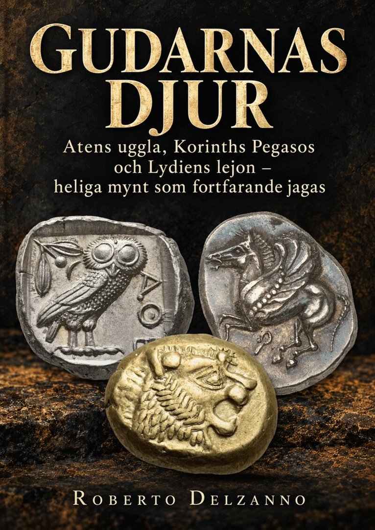 Roberto Delzanno - Gudarnas djur : Atens uggla, Korinths Pegasos och Lydiens lejon – heliga mynt som fortfarande jagas, Inbunden. Tillgänglighet: Kommande