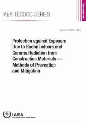 bokomslag Protection Against Exposure Due to Radon Indoors and Gamma Radiation from Construction Materials