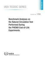 bokomslag Benchmark analyses on the natural circulation test performed during the PHENIX end-of-life experiments