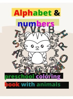 bokomslag alphabet with colouring animals