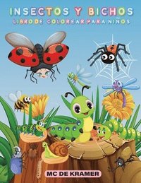 bokomslag Insectos y bichos libro de colorear para ninos