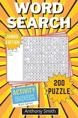 Word Search Puzzle (Jumbo Edition) 1