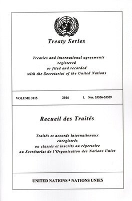 Treaty Series 3115 (English/French Edition) 1