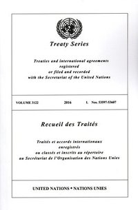 bokomslag Treaty Series 3122 (English/French Edition)