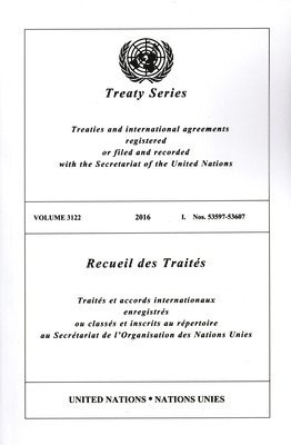 Treaty Series 3122 (English/French Edition) 1