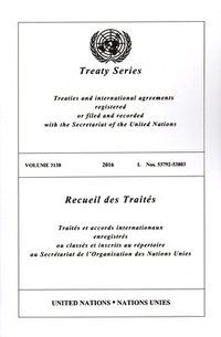 bokomslag Treaty Series 3138 (English/French Edition)