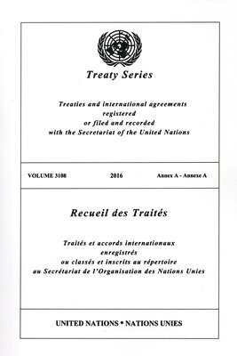 bokomslag Treaty Series 3108 (English/French Edition)