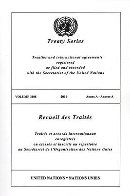 bokomslag Treaty Series 3108 (English/French Edition)