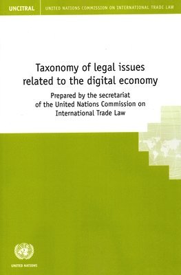 bokomslag Taxonomy of legal issues related to the digital economy