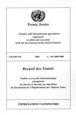 bokomslag Treaty Series 3142 (English/French Edition)