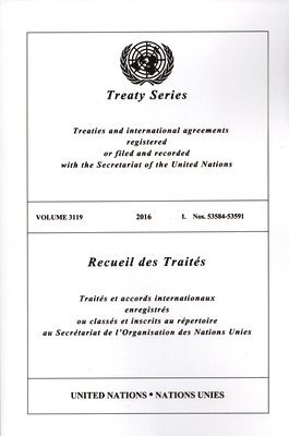 bokomslag Treaty Series 3119 (English/French Edition)