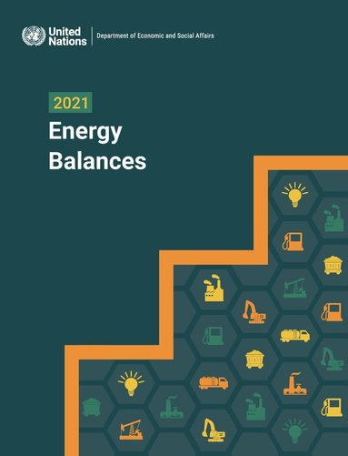 United Nations Department for Economic and Social Affairs, United Nations Publications - 2021 Energy Balances, Häftad