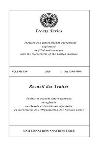 bokomslag Treaty Series 3106 (English/French Edition)