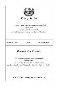 bokomslag Treaty Series 3123 (English/French Edition)