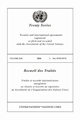 bokomslag Treaty Series 3130 (English/French Edition)