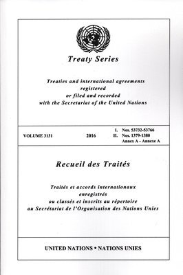 Treaty Series 3131 (English/French Edition) 1