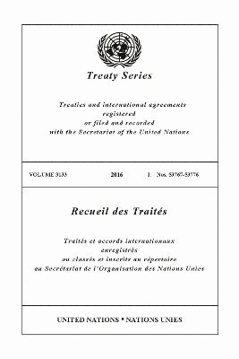 bokomslag Treaty Series 3133 (English/French Edition)