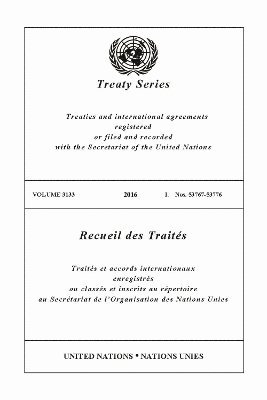 Treaty Series 3133 (English/French Edition)