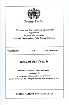 bokomslag Treaty Series 3151