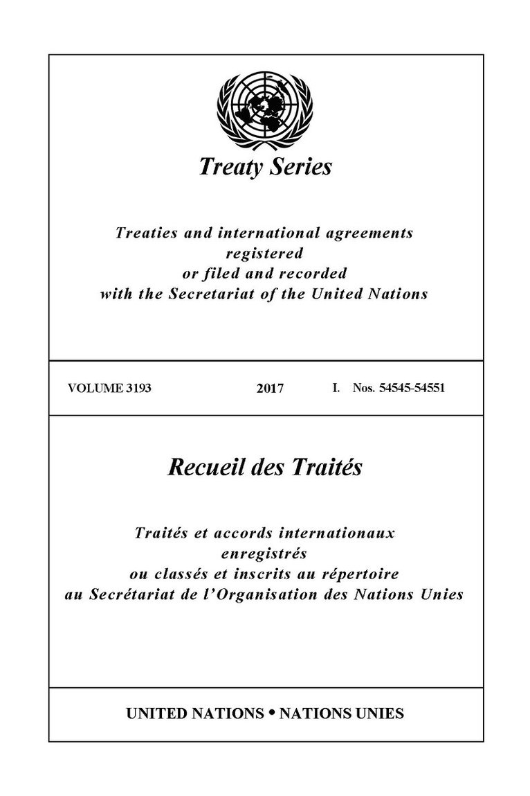Treaty Series 3193