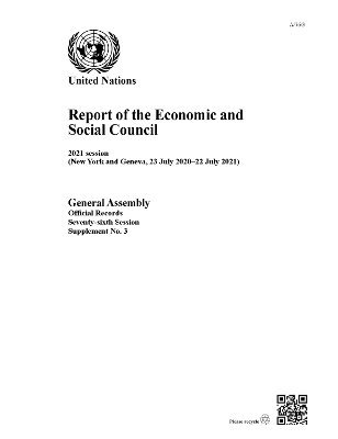 bokomslag Report of the Economic and Social Council on its 2021 Session