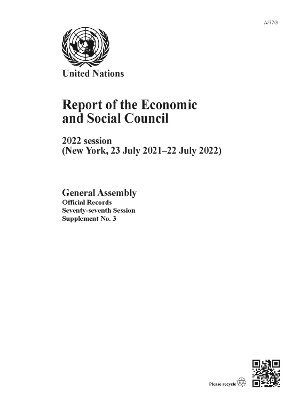 bokomslag Report of the Economic and Social Council on its 2022 Session