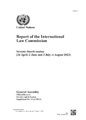 bokomslag Report of the International Law Commission