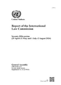 bokomslag Report of the International Law Commission