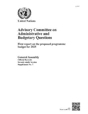 Advisory Committee on Administrative and Budgetary Questions 1